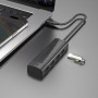 USB-C HUB Hoco HB41 Easy safety 4-in-1 (Type-C to USB2.0*4) 0.2m