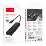 USB-C HUB Hoco HB41 Easy safety 4-in-1 (Type-C to USB3.0+USB2.0*3) 0.2m