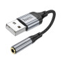 Перехідник Hoco LS36 Fresh external sound card USB to 3.5mm