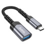 Перехідник OTG Hoco UA24 Type-C male to USB female 3.0