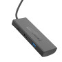 USB-C HUB Hoco HB43 Easy safe 7-in-1 multi-function converter (Type-C to USB3.0+USB2.0+USB-C+TF+SD+USB-C PD100W+HDTV) 0.2m