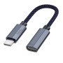 Перехідник OTG Hoco UA29A Type-C male to Lightning female 0.15m