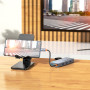 USB-C HUB Hoco HB51 Wow 6in1 multi-function (Type-C to HDTV+RJ45+PD+USB3.0*3)