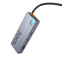 USB-C HUB Hoco HB52 Wow 8in1 multi-function (Type-C to HDTV+RJ45+SD,TF+PD+Type-C3.0+USB3.0*2)