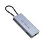 USB-C HUB Hoco HB52 Wow 8in1 multi-function (Type-C to HDTV+RJ45+SD,TF+PD+Type-C3.0+USB3.0*2)