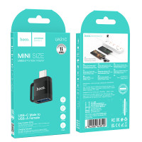 Перехідник OTG Hoco UA31C Type-C male to USB female 