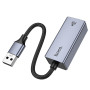 Перехідник Hoco UA37 USB to RJ45 ethernet (1000 Mbps)