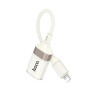 Перехідник OTG Hoco UA39 Crystal USB female to Lightning male