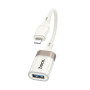 Перехідник OTG Hoco UA39 Crystal USB female to Lightning male