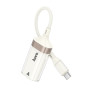 Перехідник OTG Hoco UA41B Crystal Type-C male to RJ45 female (100 mbps)