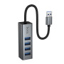 USB HUB Hoco HB1B 4in1 (USB to USB3.0*4)