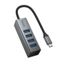 USB-C HUB Hoco HB1C 4in1 (Type-C to USB3.0*4)