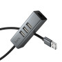 USB HUB Hoco HB1D 4in1 (USB to USB2.0*3+RJ45)