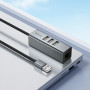 USB HUB Hoco HB1D 4in1 (USB to USB2.0*3+RJ45)