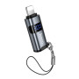 Перехідник OTG Hoco UA44 Lighthing male to Type-C female