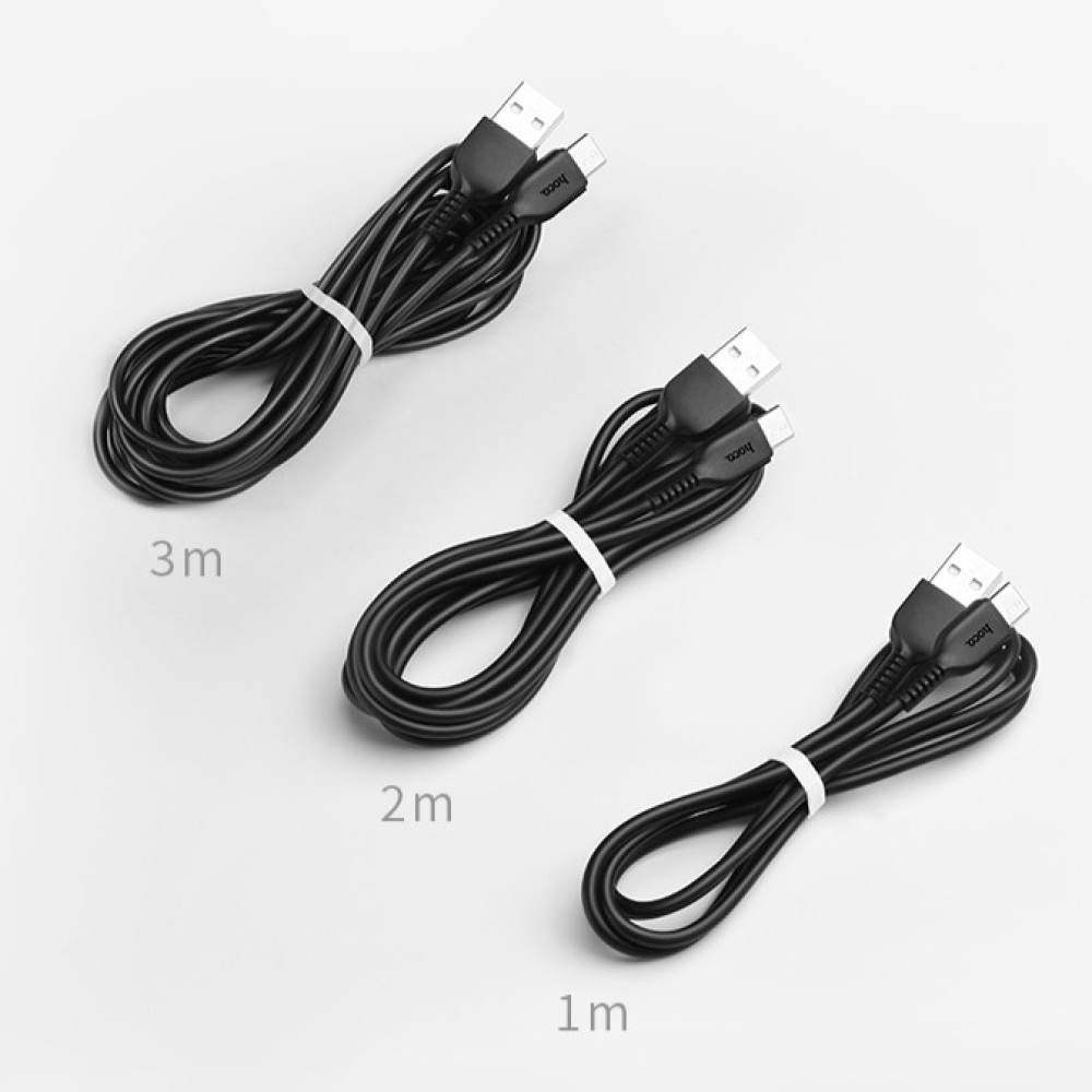 Data Cable Hoco X20 Flash charged Type-C 1m