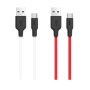 Data Cable Hoco X21 Silicone Type-C 1m