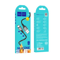 Data Cable Hoco X86 Spear silicone Type-C 1m Data Cable Hoco X86 Spear silicone Type-C 1m