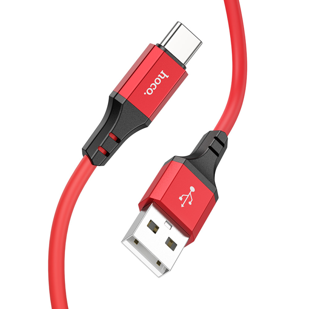 Data Cable Hoco X86 Spear silicone Type-C 1m