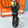 Data Cable Hoco U121 Gold standard Transparent Discovery Edition Type-C 3A 1.2m