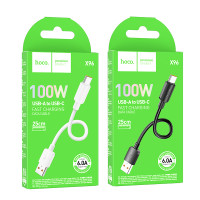 Data Cable Hoco X96 Hyper Type-C 100W 0.25m