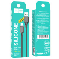 УЦІНКА Data Cable Hoco X101 Assistant silicone Type-C 3A 1m (пошкоджена упаковка)