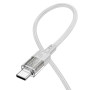 Data Cable Hoco U129 Spirit transparent Type-C 3A 1.2m