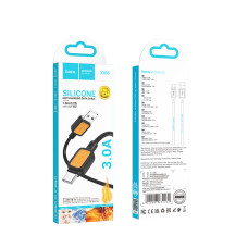 Data Cable Hoco X108 Benefit silicone Type-C 3A 1m