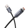 Data Cable Hoco X112 Favor with display Type-C 5A 1m