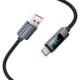 Data Cable Hoco X112 Favor with display Type-C 5A 1m