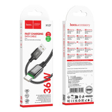 Data Cable Hoco X127 Exceed Type-C 36W 1m