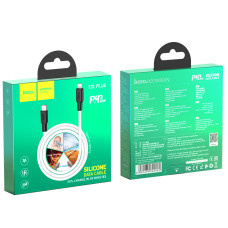 Data Cable Hoco X21+ Silicone Type-C to Lightning 20W 1m