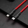 Data Cable Hoco X21+ Silicone Type-C to Lightning 20W 1m