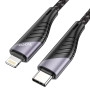 Data Cable Hoco U95 Freeway Type-C to Lightning PD20W 1.2m