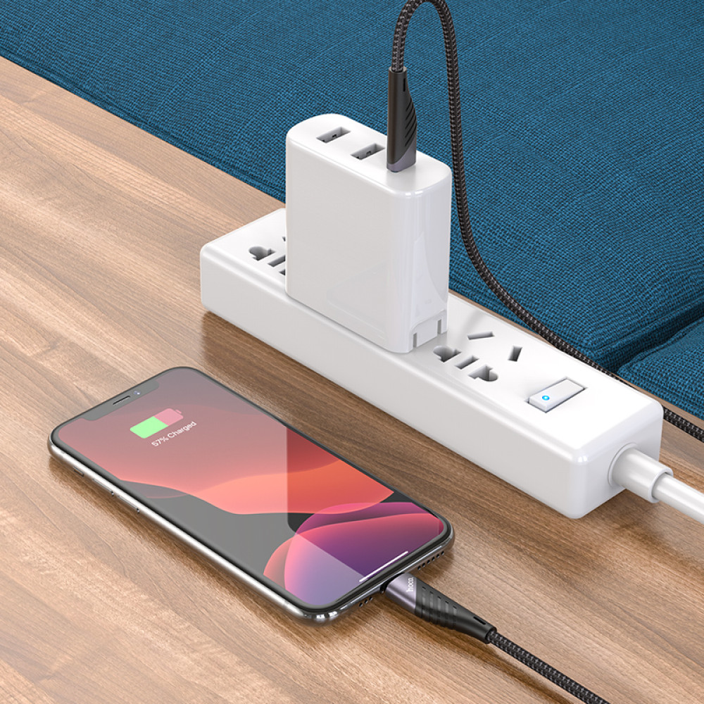 Data Cable Hoco U95 Freeway Type-C to Lightning PD20W 1.2m