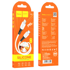 Data Cable Hoco X82 Silicone Type-C to Lightning 1m