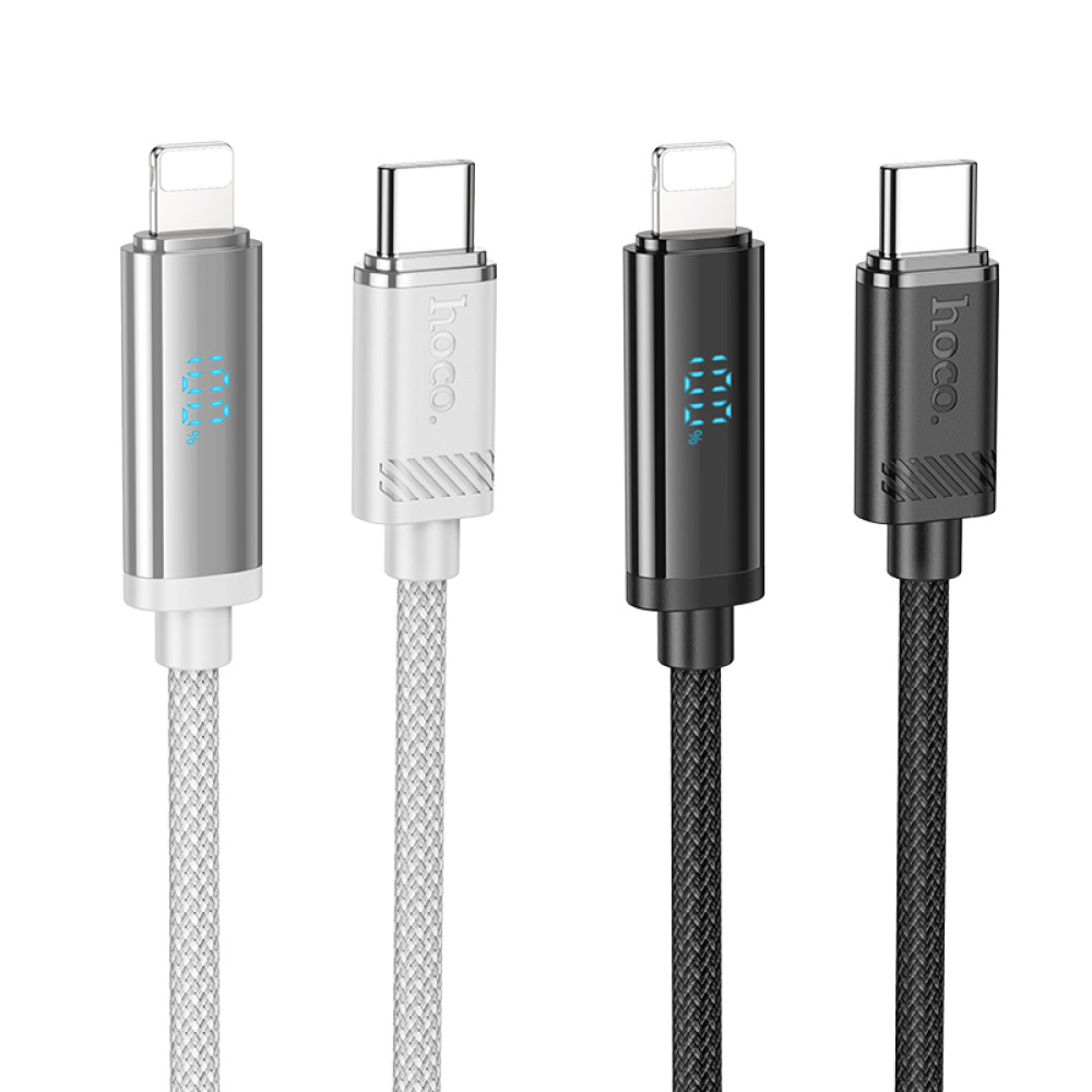 Data Cable Hoco U127 Power charging Type-C to Lightning 27W 1.2m