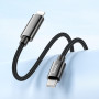 Data Cable Hoco U125 Benefit with display Type-C to Lightning 27W 1.2m