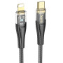 Data Cable Hoco U121 Gold standard Type-C to Lightning 27W 1.2m