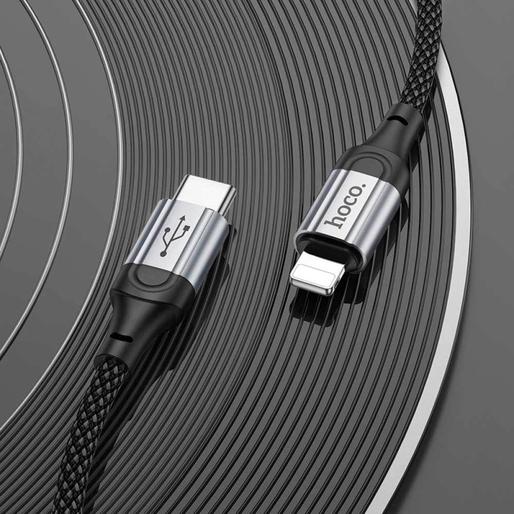 Data Cable Hoco X102 Fresh Type-C to Lightning 27W 1m