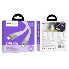 Data Cable Hoco X106 Big bull Type-C to Lightning 27W 2m