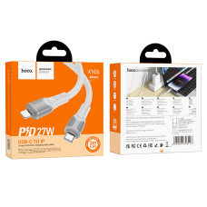 Data Cable Hoco X106 Big bull Type-C to Lightning 27W 3m