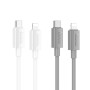 Data Cable Hoco X107 Favor Type-C to Lightning 27W 1m