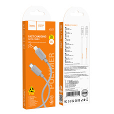 Data Cable Hoco X107 Favor Type-C to Lightning 27W 1m