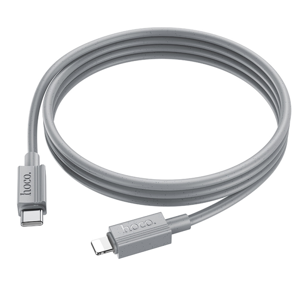 Data Cable Hoco X107 Favor Type-C to Lightning 27W 1m