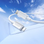 Data Cable Hoco X107 Favor Type-C to Lightning 27W 1m
