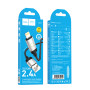 Data Cable Hoco X117 Star Lightning 2.4A 1m