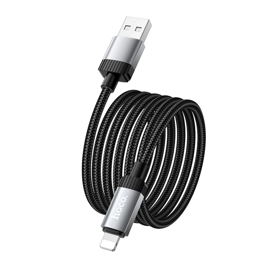 Data Cable Hoco X117 Star Lightning 2.4A 1m
