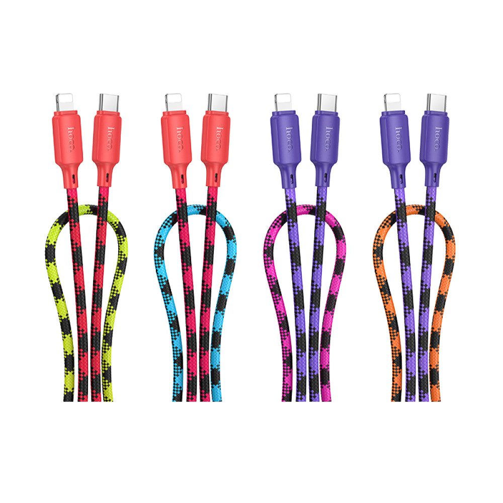 Data Cable Hoco X116 Meridian Type-C to Lightning 27W 1m