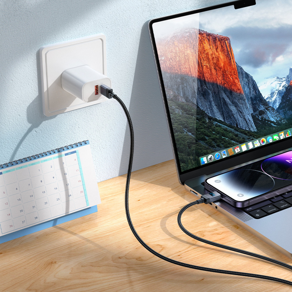 Data Cable Hoco X118 Generous Type-C to Lightning 27W 1m